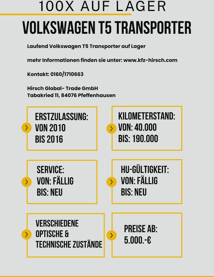 Volkswagen T5 Transporter 2.0TDI EU5*2xSchiebetüre*1.Hand* - Automobil: Foto 3 Volkswagen T5 Transporter 2.0TDI EU5*2xSchiebetüre*1.Hand* - Automobil: Foto 3