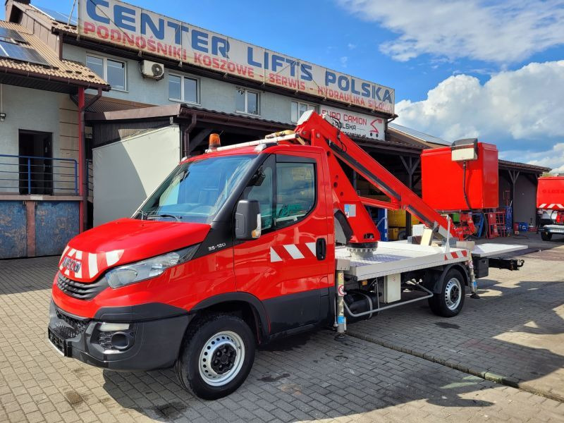 Iveco Daily 35S12 podnośnik koszowy 16 m GSR E169TR bucket truck boom lift - Camion cu nacela: Foto 1 Iveco Daily 35S12 podnośnik koszowy 16 m GSR E169TR bucket truck boom lift - Camion cu nacela: Foto 1