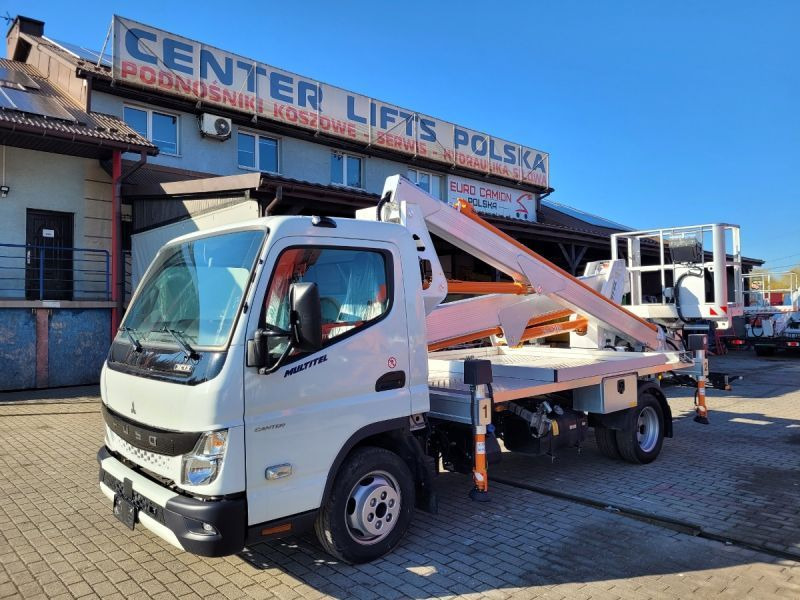 Mitsubishi Canter Fuso 3C13 podnośnik koszowy 20 m Multitel MXE200 bucket truck boom lift - Camion cu nacela: Foto 1 Mitsubishi Canter Fuso 3C13 podnośnik koszowy 20 m Multitel MXE200 bucket truck boom lift - Camion cu nacela: Foto 1