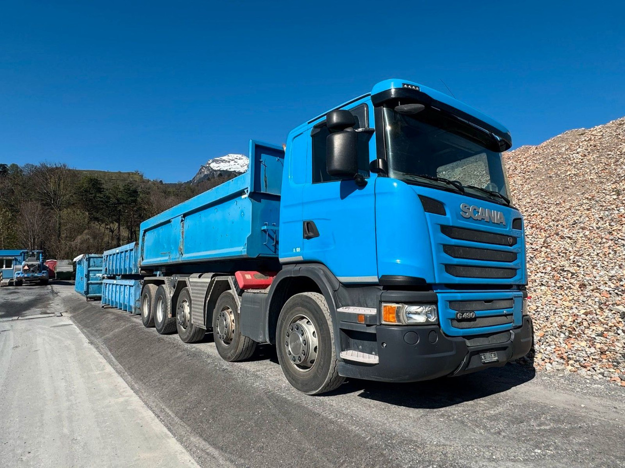 Scania G 490 - Camion cu cârlig: Foto 1 Scania G 490 - Camion cu cârlig: Foto 1