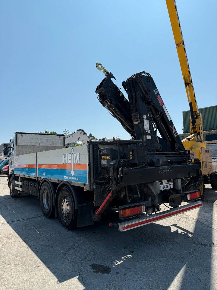 Scania G440 Brücke mit Ladekran - Camion platformă, Camion cu macara: Foto 3 Scania G440 Brücke mit Ladekran - Camion platformă, Camion cu macara: Foto 3