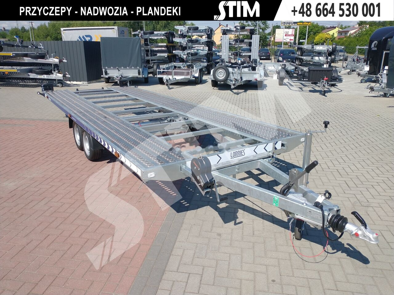 Lorries PLI35-5521 - Remorcă transport auto: Foto 1 Lorries PLI35-5521 - Remorcă transport auto: Foto 1