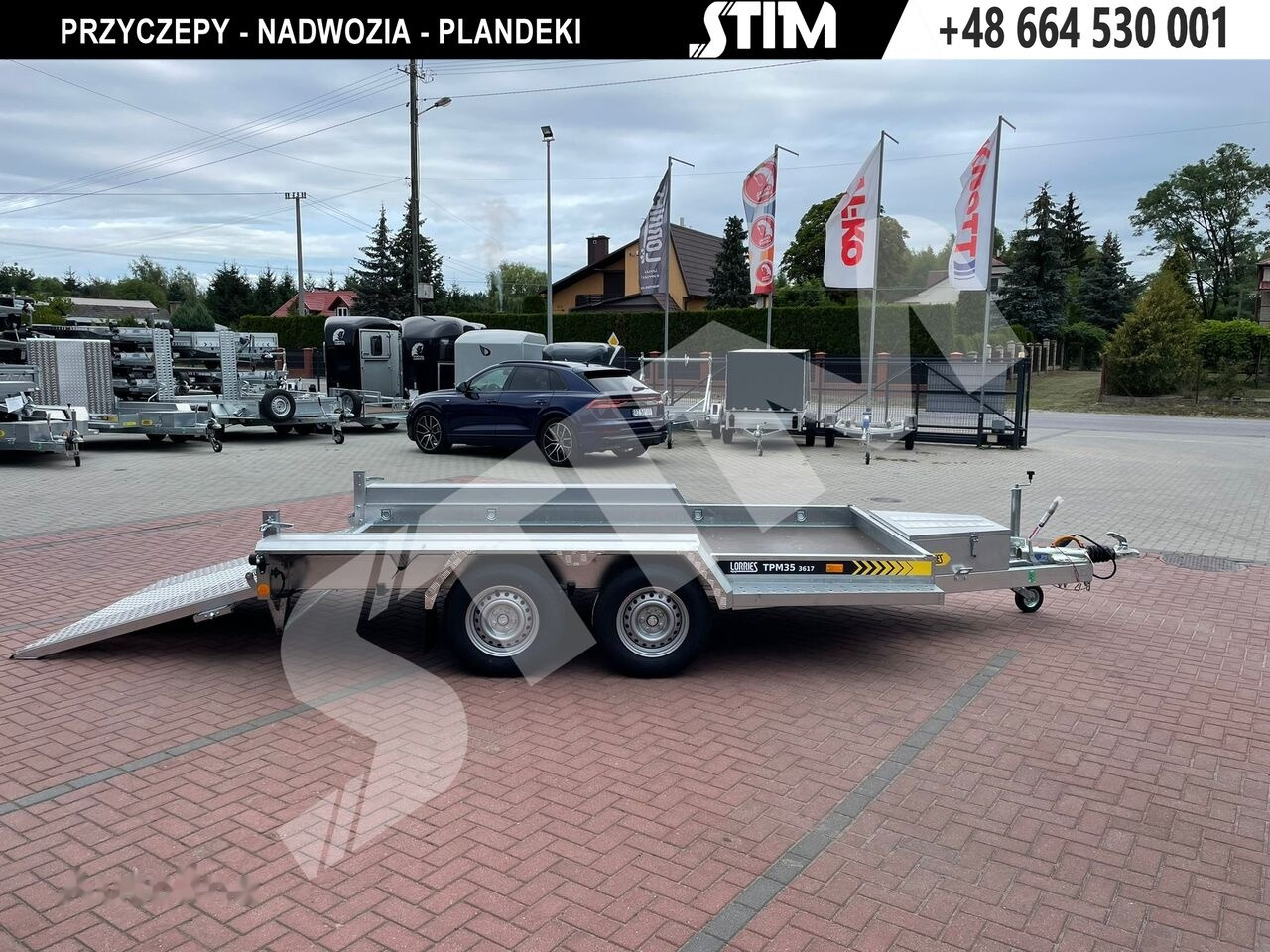 Remorcă transport utilaje nou Lorries TPM35-3617: Foto 6