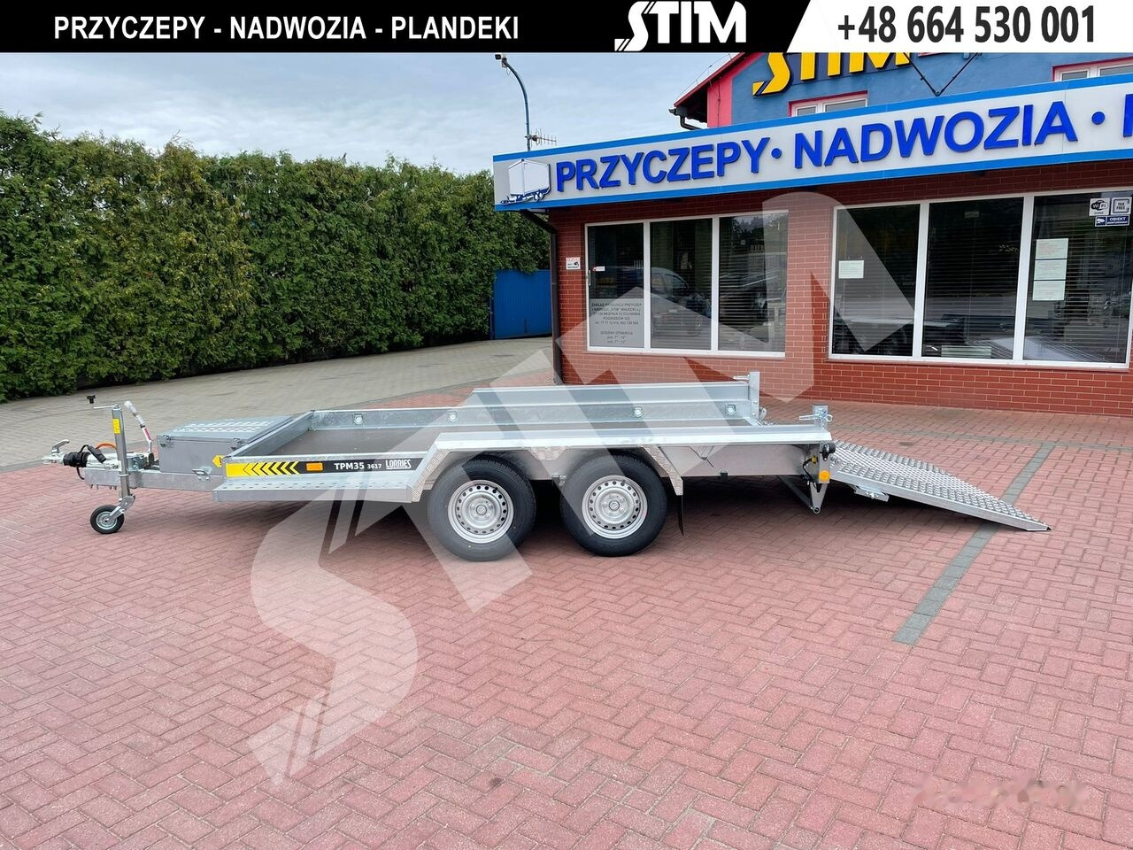 Lorries TPM35-3617 - Remorcă transport utilaje: Foto 3 Lorries TPM35-3617 - Remorcă transport utilaje: Foto 3