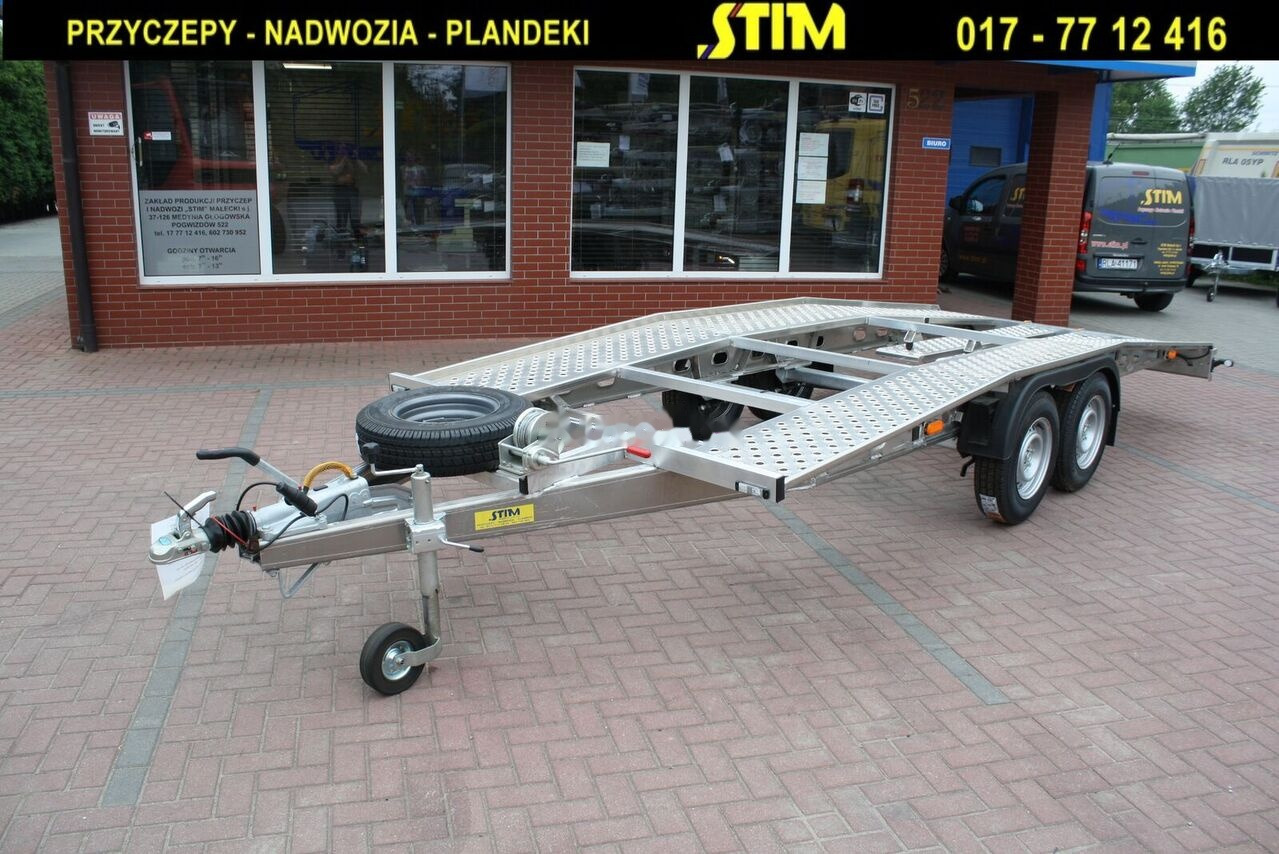 Remorcă transport auto nou Stim L-23, ALU: Foto 15