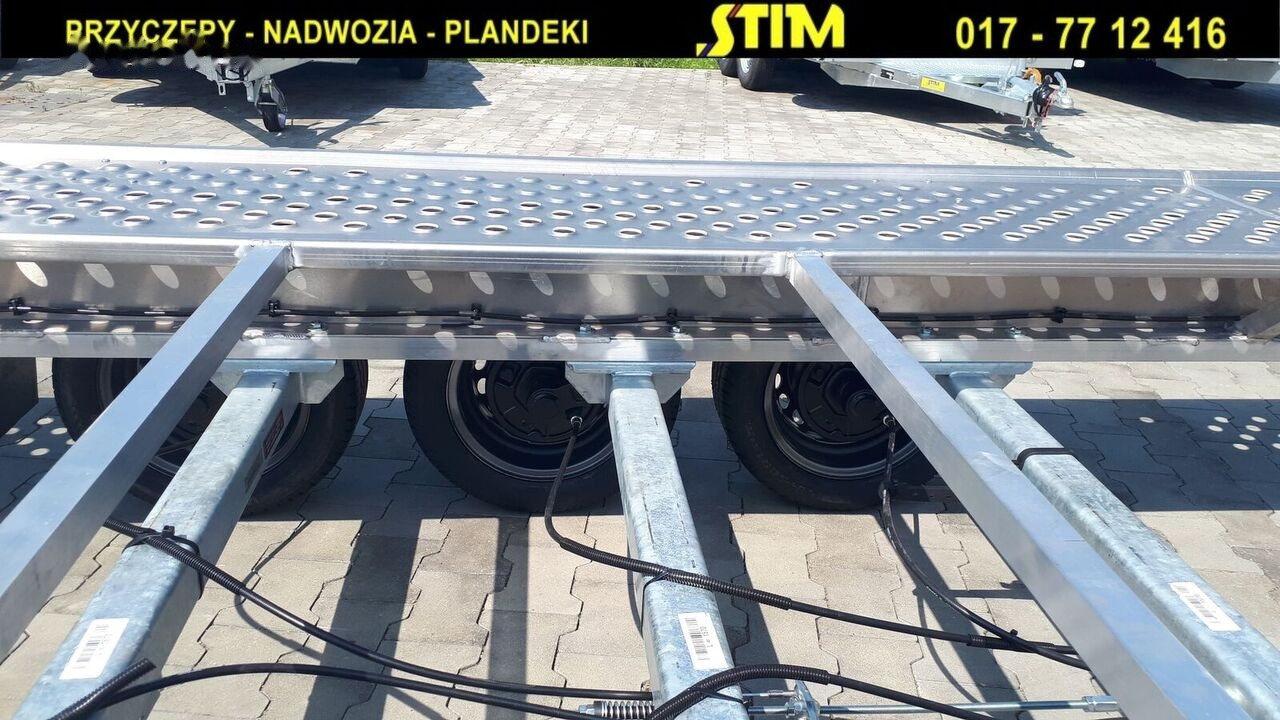 Remorcă transport auto nou Stim L-23, ALU: Foto 11