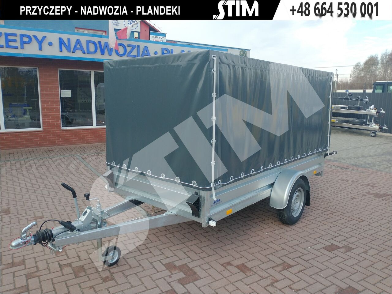 Stim S21 - 13/3216 - Remorcă cu prelată: Foto 3 Stim S21 - 13/3216 - Remorcă cu prelată: Foto 3