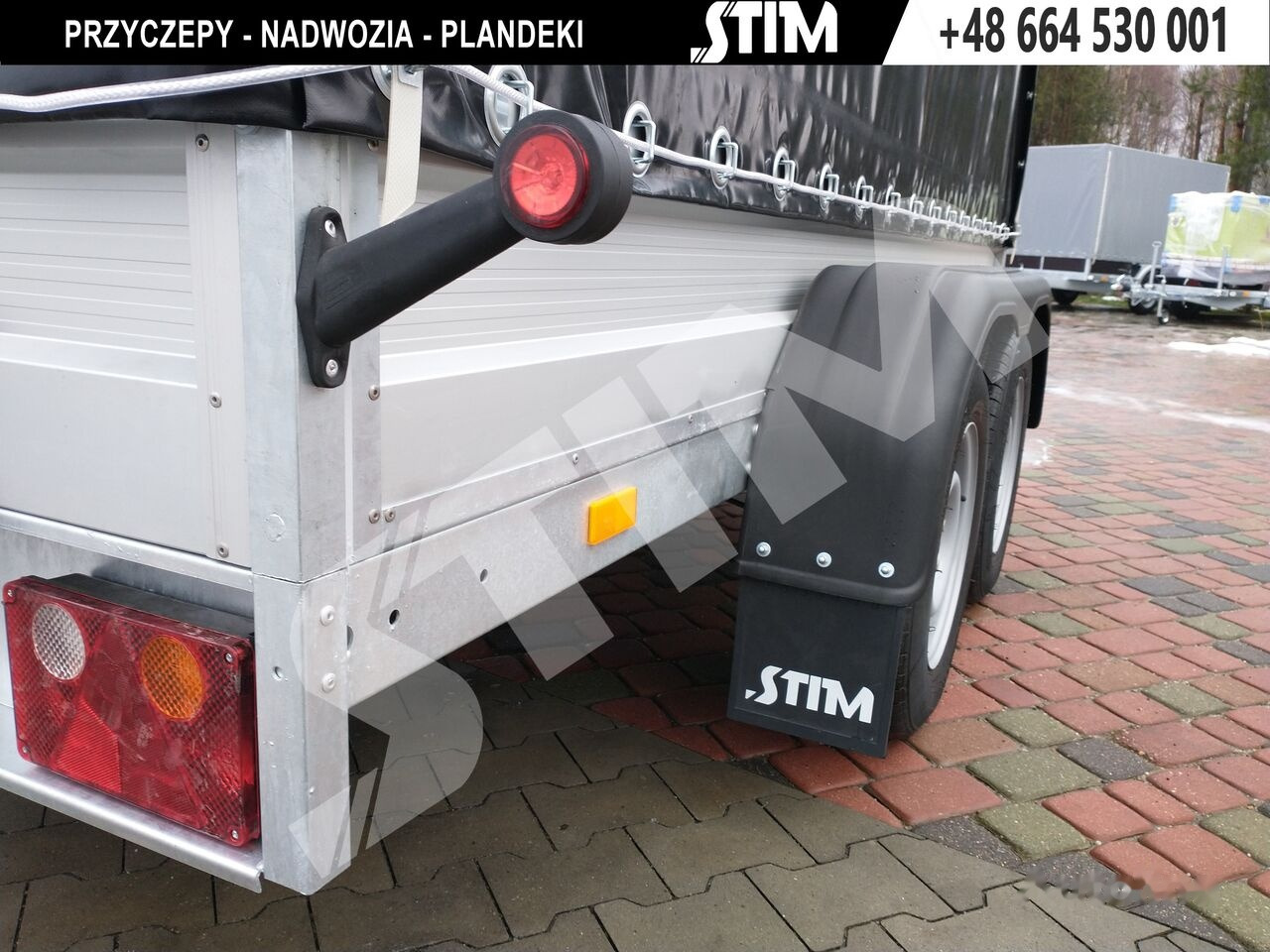 Stim S22-27/3216 - Remorcă cu prelată: Foto 2 Stim S22-27/3216 - Remorcă cu prelată: Foto 2