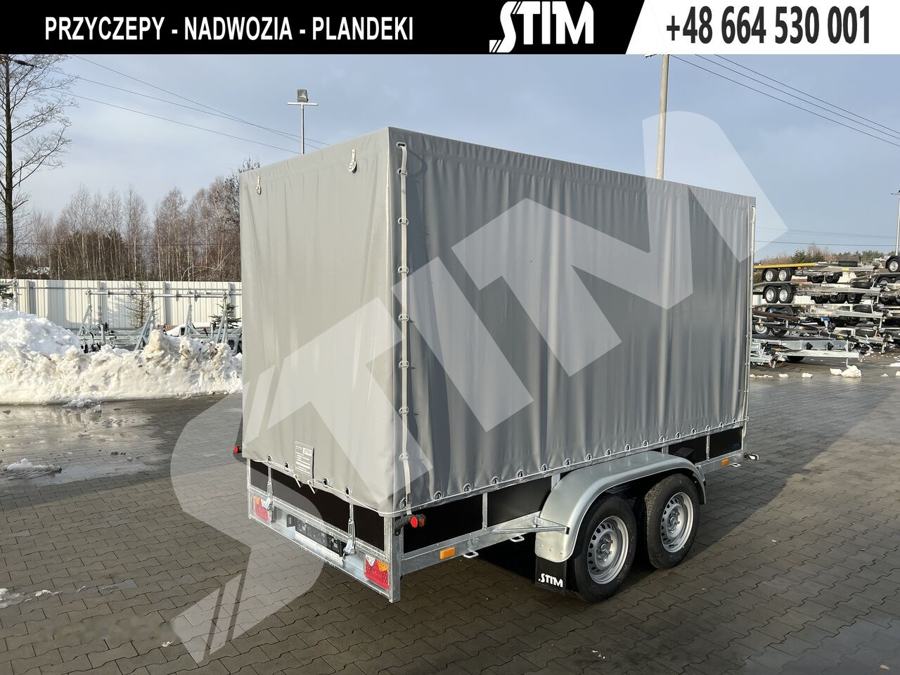 Stim S22-27/3516 - Remorcă cu prelată: Foto 1 Stim S22-27/3516 - Remorcă cu prelată: Foto 1