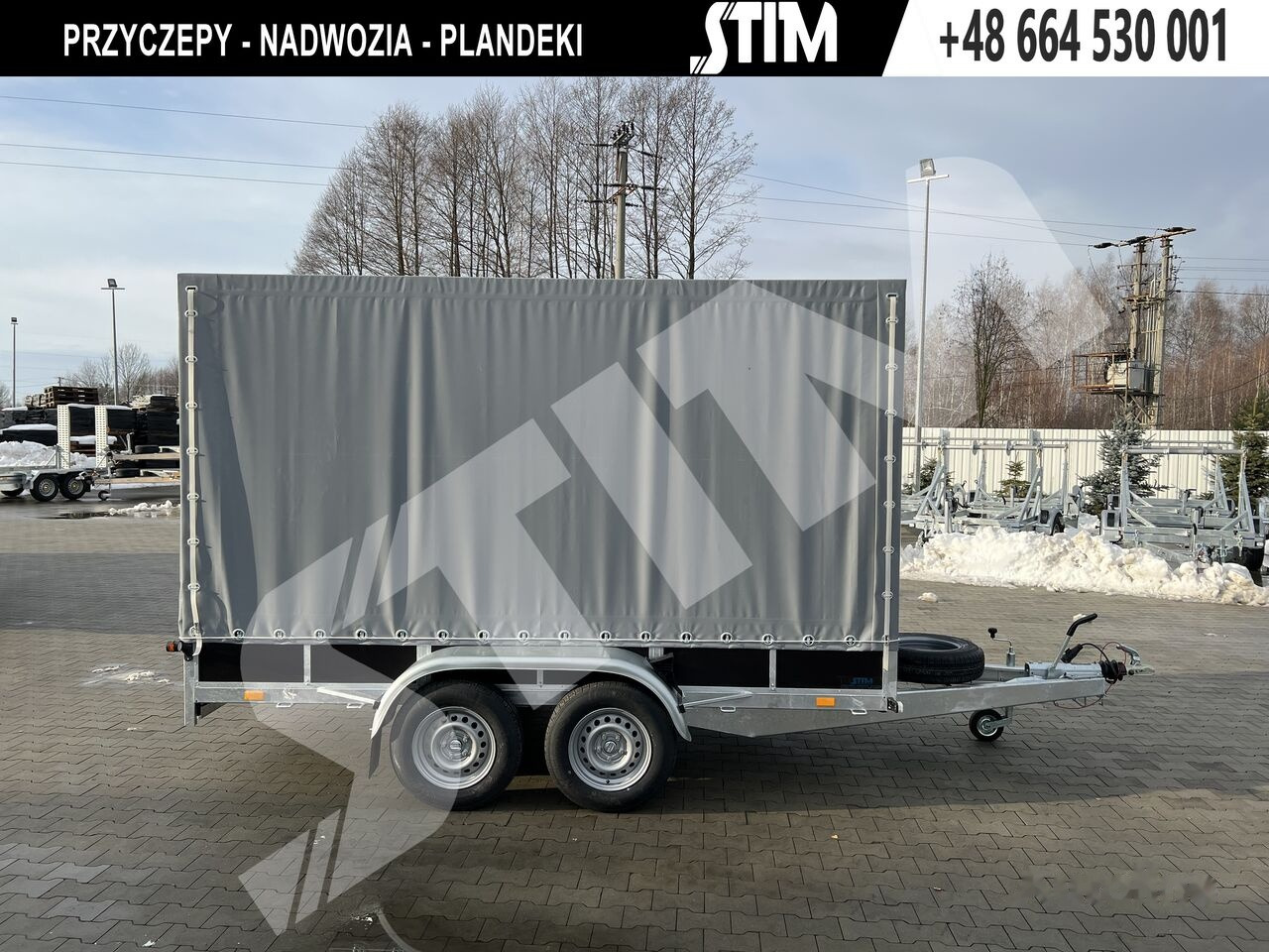 Stim S22-27/3516 - Remorcă cu prelată: Foto 2 Stim S22-27/3516 - Remorcă cu prelată: Foto 2