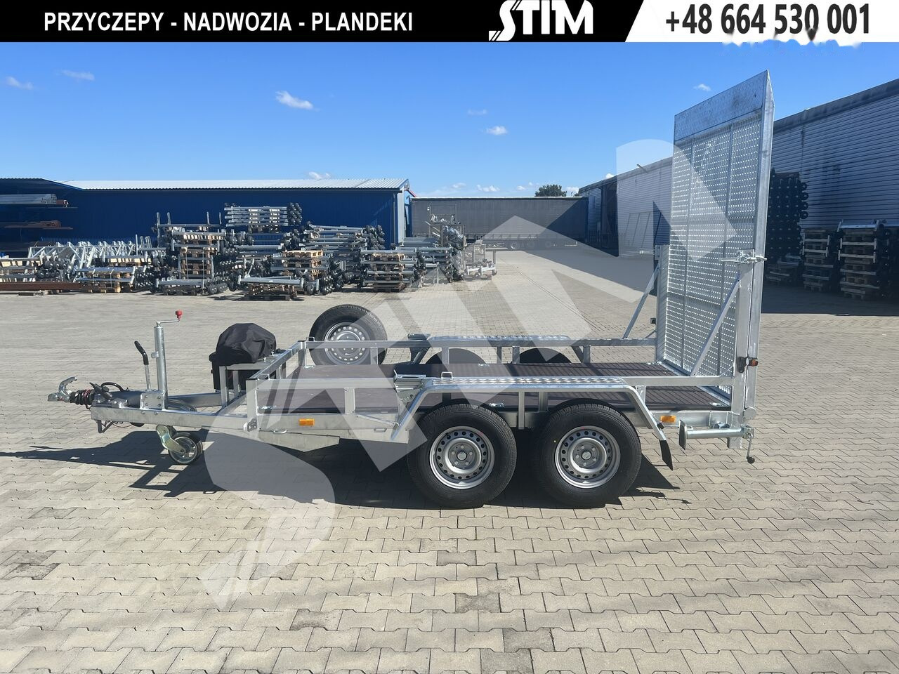 Stim S22/KP-KN/30-35 + wciągarka elektryczna - Remorcă transport utilaje: Foto 2 Stim S22/KP-KN/30-35 + wciągarka elektryczna - Remorcă transport utilaje: Foto 2