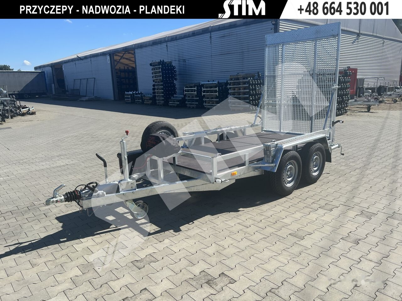 Stim S22/KP-KN/30-35 + wciągarka elektryczna - Remorcă transport utilaje: Foto 1 Stim S22/KP-KN/30-35 + wciągarka elektryczna - Remorcă transport utilaje: Foto 1