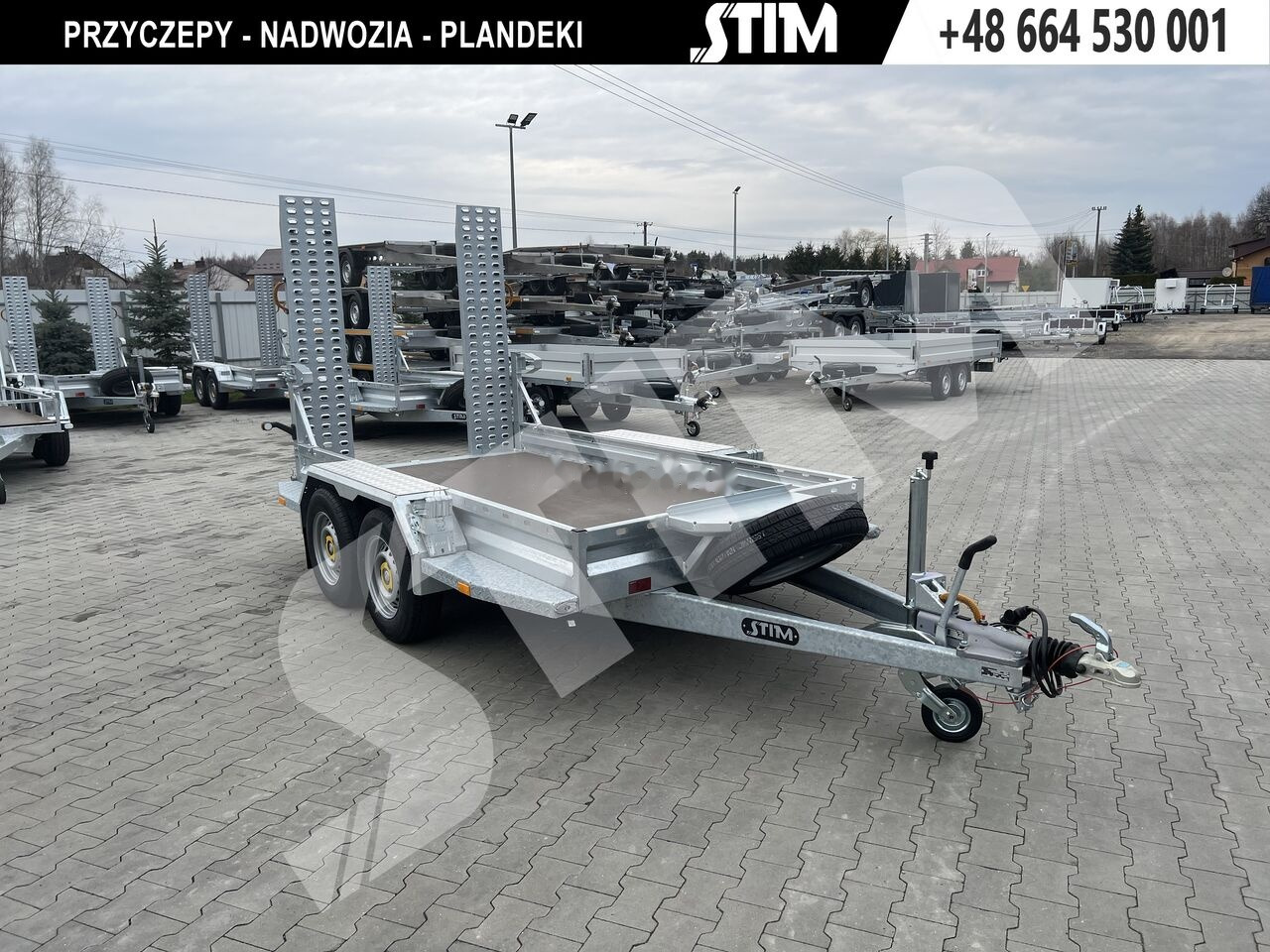 Stim S22/KP-KN/32-30 - Remorcă transport utilaje: Foto 1 Stim S22/KP-KN/32-30 - Remorcă transport utilaje: Foto 1