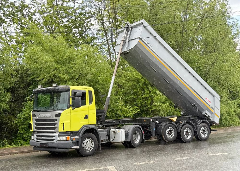 Scania * Zestaw * Scania G400 + Naczepa Kogel Kiper Wywrotka * Sprowadzony * Bardzo Dobry Stan * - Cap tractor, Semiremorcă basculantă: Foto 1 Scania * Zestaw * Scania G400 + Naczepa Kogel Kiper Wywrotka * Sprowadzony * Bardzo Dobry Stan * - Cap tractor, Semiremorcă basculantă: Foto 1