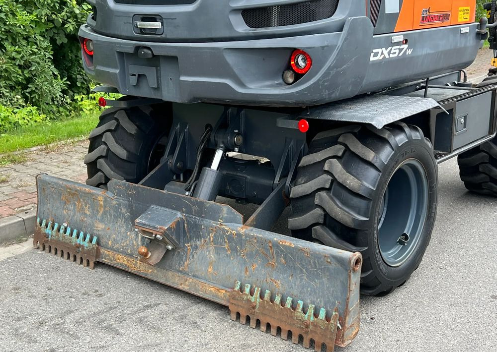 Excavator pe roţi Doosan DOOSAN DX57W *ROTOTILT* 2200 Motogodzin JAK NOWA KOPARKA KOŁOWA STAN PERFEKCYJNY SPROWADZONA: Foto 14