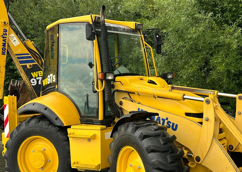 Komatsu * Koparko Ładowarka * Komatsu WB 97 S Utility * - Buldoexcavator: Foto 4 Komatsu * Koparko Ładowarka * Komatsu WB 97 S Utility * - Buldoexcavator: Foto 4