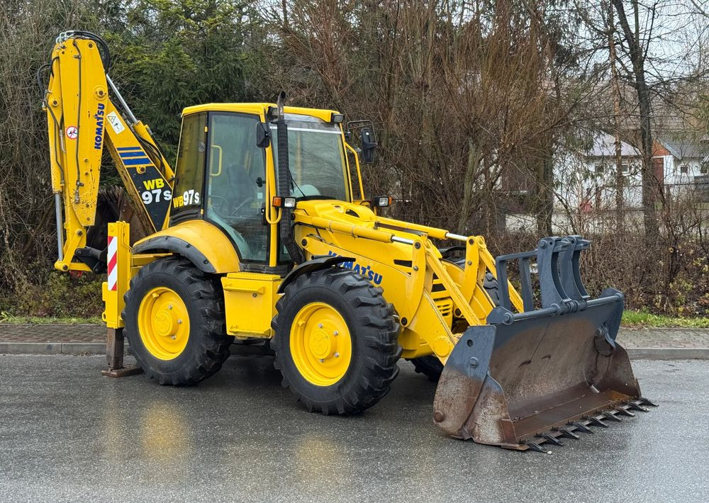 Komatsu * Koparko Ładowarka * Komatsu WB 97 S Utility * - Buldoexcavator: Foto 2 Komatsu * Koparko Ładowarka * Komatsu WB 97 S Utility * - Buldoexcavator: Foto 2