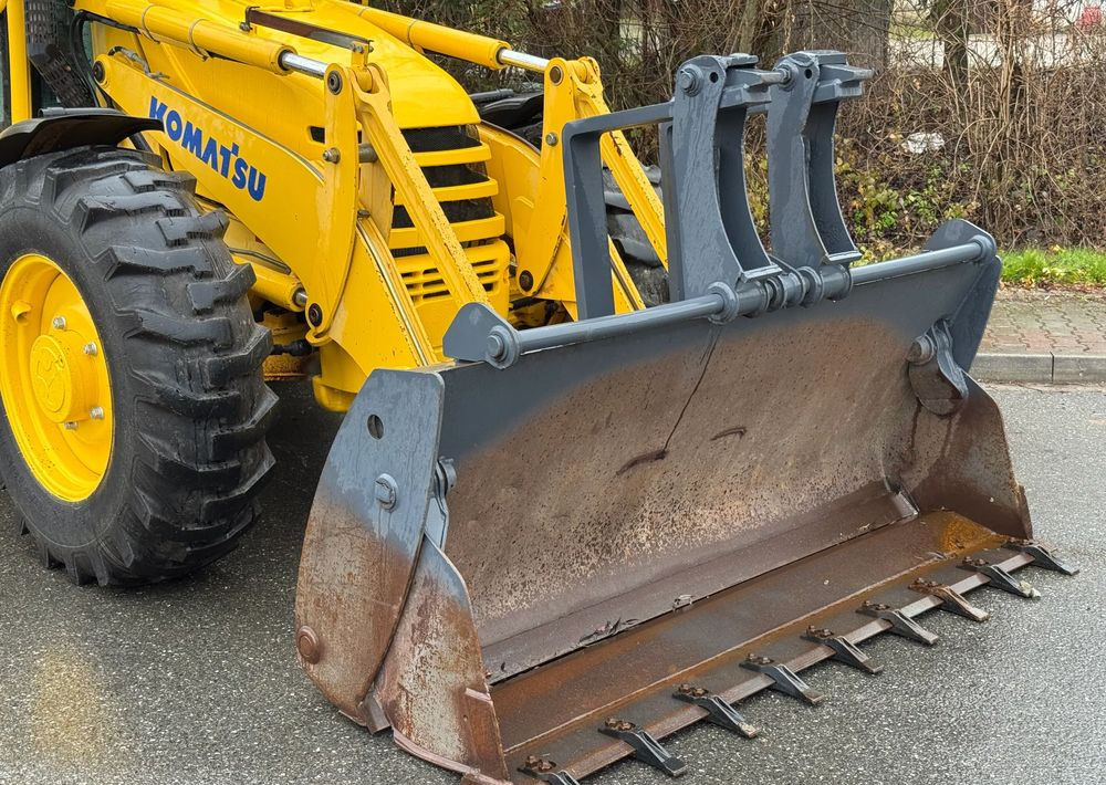 Komatsu * Koparko Ładowarka * Komatsu WB 97 S Utility * - Buldoexcavator: Foto 3 Komatsu * Koparko Ładowarka * Komatsu WB 97 S Utility * - Buldoexcavator: Foto 3