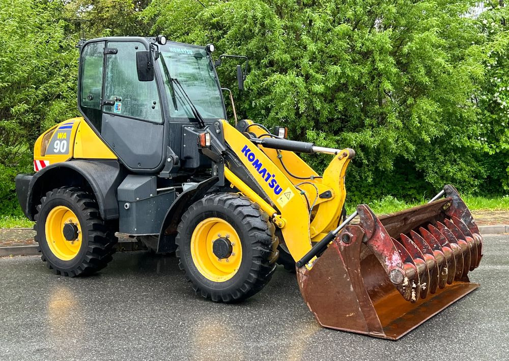 Komatsu Ładowarka KOMATSU WA 90 STAN IDEALNY - Încărcător frontal pe pneuri: Foto 2 Komatsu Ładowarka KOMATSU WA 90 STAN IDEALNY - Încărcător frontal pe pneuri: Foto 2