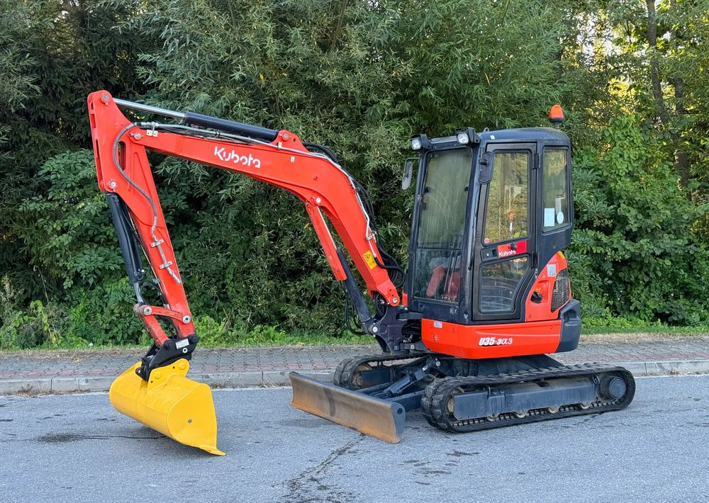 Kubota * Minikoparka * Kubota U 35-3&3 * 3.5 Ton * Sprowadzona * - Mini excavator: Foto 1 Kubota * Minikoparka * Kubota U 35-3&3 * 3.5 Ton * Sprowadzona * - Mini excavator: Foto 1