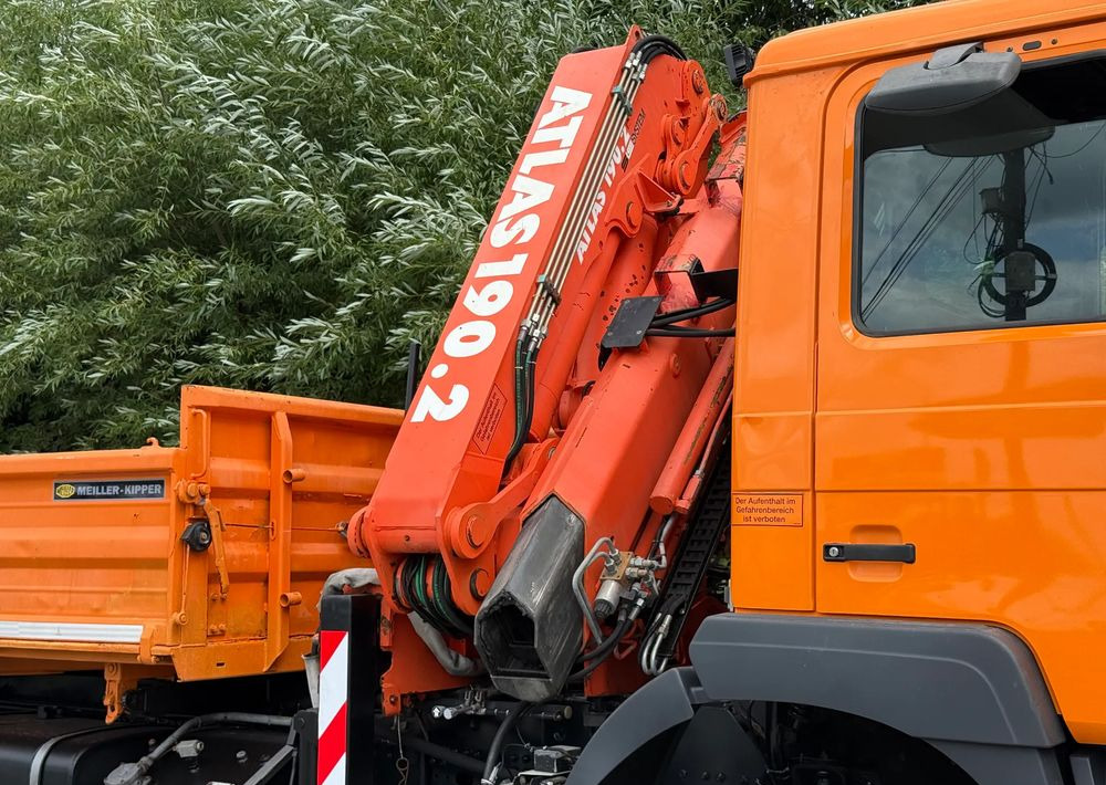 MAN * FE 410 A * MAN * 4x4 * HDS ATLAS 190 * Kiper Wywrotka * Bardzo Dobry Stan * Sprowadzony - Camion basculantă, Camion cu macara: Foto 5 MAN * FE 410 A * MAN * 4x4 * HDS ATLAS 190 * Kiper Wywrotka * Bardzo Dobry Stan * Sprowadzony - Camion basculantă, Camion cu macara: Foto 5