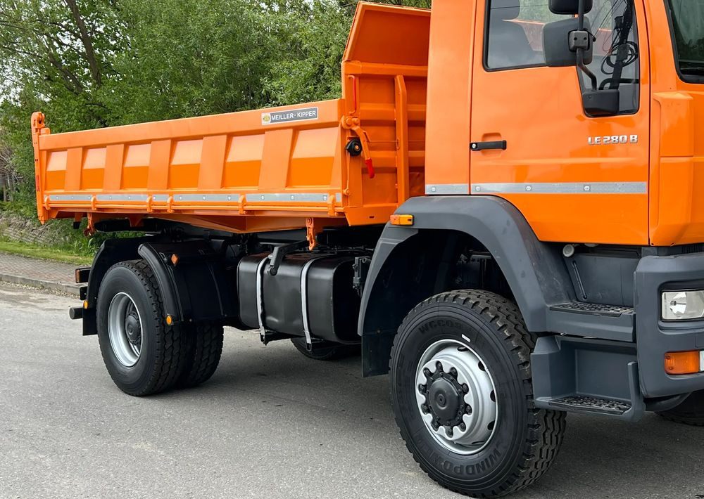 MAN * LE 280 B * MAN * 4x4 * Kiper Wywrotka x3 * Meiller * Sprowadzony * Stan Perfekcyjny * - Camion basculantă: Foto 5 MAN * LE 280 B * MAN * 4x4 * Kiper Wywrotka x3 * Meiller * Sprowadzony * Stan Perfekcyjny * - Camion basculantă: Foto 5