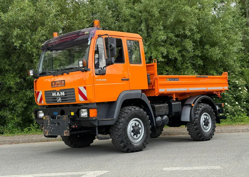 MAN * MAN 10-220 * Kiper Wywrotka Meiller * 4x4 * Zimowe Utrzymanie * Unimog * - Camion basculantă: Foto 2 MAN * MAN 10-220 * Kiper Wywrotka Meiller * 4x4 * Zimowe Utrzymanie * Unimog * - Camion basculantă: Foto 2