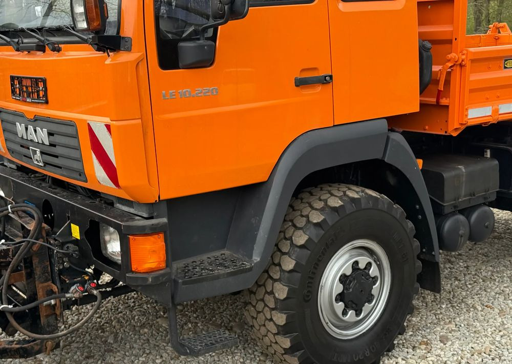 MAN * MAN 10-220 * Pług * Kiper Wywrotka Meiller * 4x4 * Zimowe Utrzymanie * Unimog * - Camion basculantă: Foto 4 MAN * MAN 10-220 * Pług * Kiper Wywrotka Meiller * 4x4 * Zimowe Utrzymanie * Unimog * - Camion basculantă: Foto 4