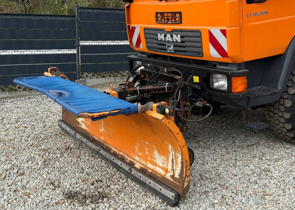 MAN * MAN 10-220 * Pług * Kiper Wywrotka Meiller * 4x4 * Zimowe Utrzymanie * Unimog * - Camion basculantă: Foto 2 MAN * MAN 10-220 * Pług * Kiper Wywrotka Meiller * 4x4 * Zimowe Utrzymanie * Unimog * - Camion basculantă: Foto 2