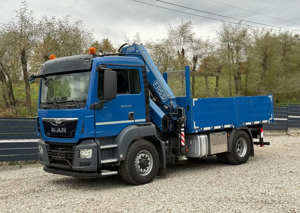 MAN * MAN 18.440 TGS * 4x4 * HDS Fassi F215 * Sprowadzony * 95 000 KM ! * Stan Jak Nowy - Camion platformă, Camion cu macara: Foto 2 MAN * MAN 18.440 TGS * 4x4 * HDS Fassi F215 * Sprowadzony * 95 000 KM ! * Stan Jak Nowy - Camion platformă, Camion cu macara: Foto 2