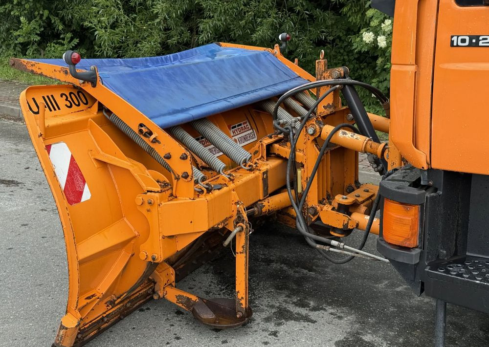 MAN * MAN LE 10.220 *Kiper Wywrotka * 4x4 * Pług Piaskarka * Zimowe Utrzymanie * Sprowadzony * HDS MKG * - Camion basculantă: Foto 4 MAN * MAN LE 10.220 *Kiper Wywrotka * 4x4 * Pług Piaskarka * Zimowe Utrzymanie * Sprowadzony * HDS MKG * - Camion basculantă: Foto 4