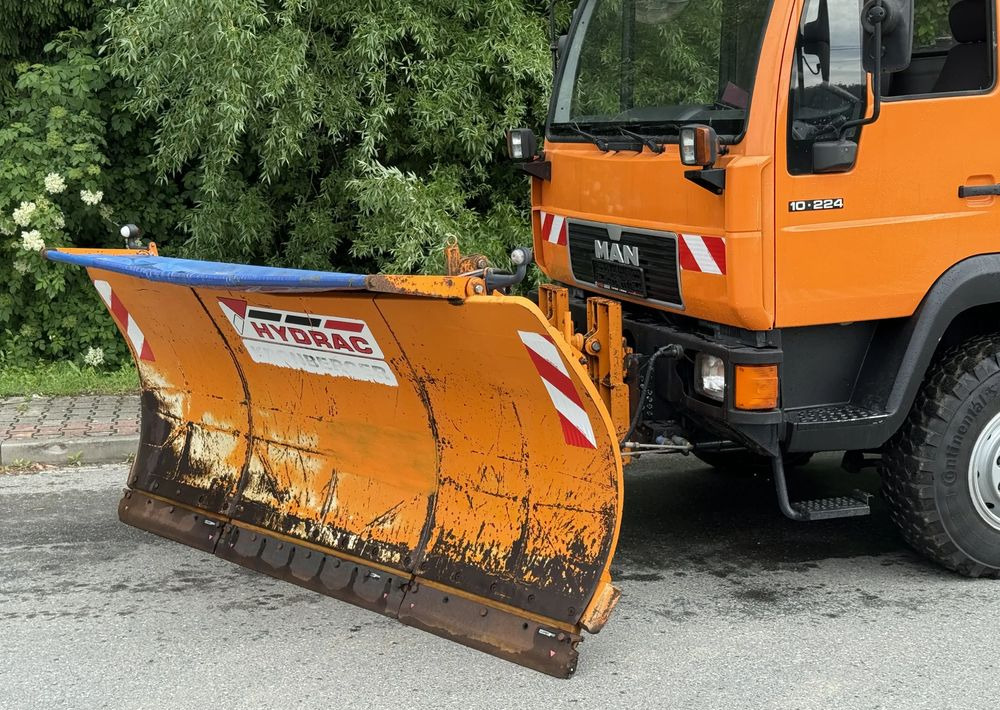 MAN * MAN LE 10.220 *Kiper Wywrotka * 4x4 * Pług Piaskarka * Zimowe Utrzymanie * Sprowadzony * HDS MKG * - Camion basculantă: Foto 5 MAN * MAN LE 10.220 *Kiper Wywrotka * 4x4 * Pług Piaskarka * Zimowe Utrzymanie * Sprowadzony * HDS MKG * - Camion basculantă: Foto 5