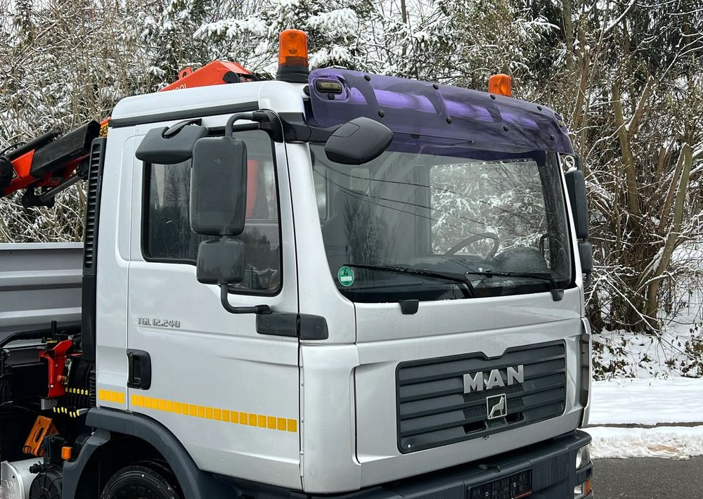 MAN MAN TGL 12-240 Kiper Wywrotka 4x2 Kran PALFINGER PK 12500 BARDZO DOBRY STAN - Camion basculantă: Foto 4 MAN MAN TGL 12-240 Kiper Wywrotka 4x2 Kran PALFINGER PK 12500 BARDZO DOBRY STAN - Camion basculantă: Foto 4