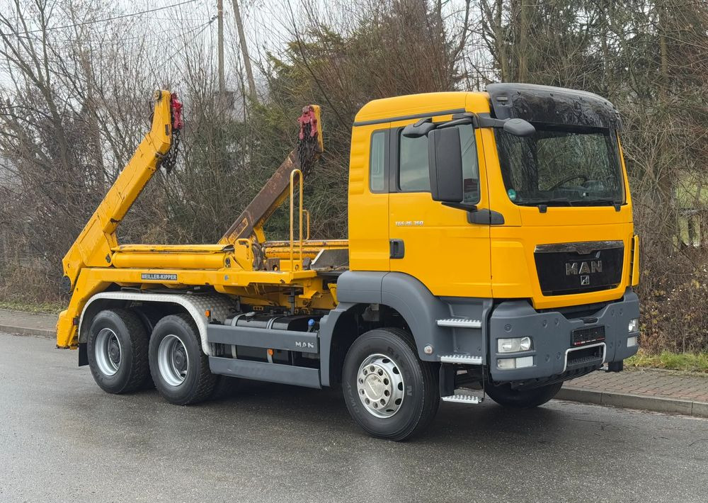 MAN * Sprowadzony * MAN TGS * 6x4 * Bramowiec * Bardzo Dobry Stan * Meiller Kiper * - Camion container de gunoi: Foto 2 MAN * Sprowadzony * MAN TGS * 6x4 * Bramowiec * Bardzo Dobry Stan * Meiller Kiper * - Camion container de gunoi: Foto 2