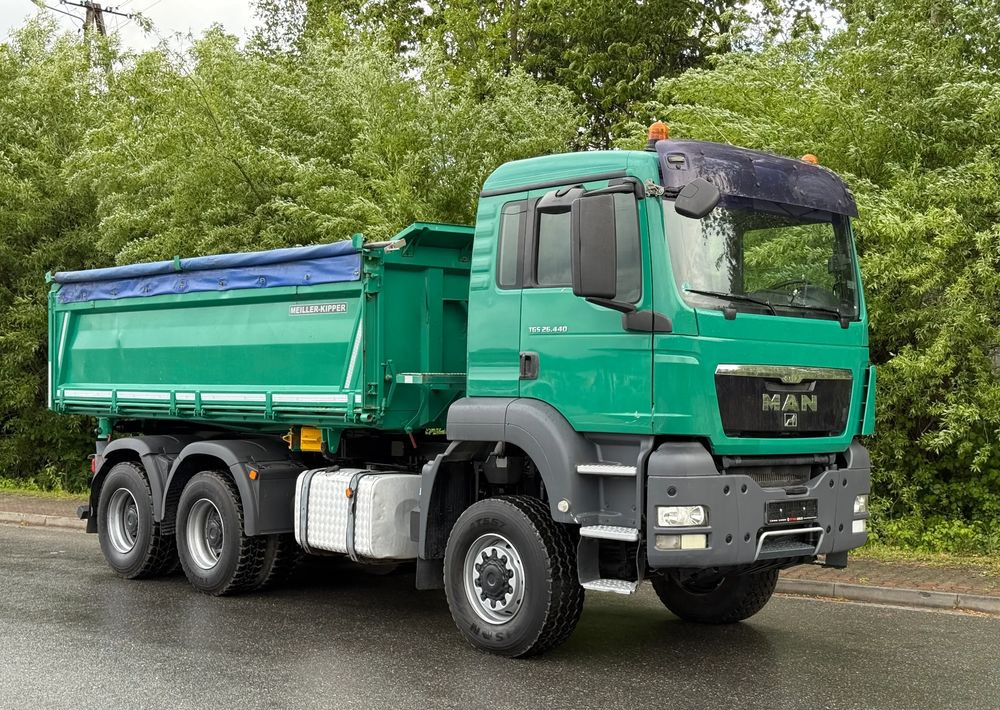 MAN * TGS 26.440 MAN * Kiper / Wywrotka * 6x6 * Sprowadzona * Bordmatik * Stan Perfekcyjny - Camion basculantă: Foto 2 MAN * TGS 26.440 MAN * Kiper / Wywrotka * 6x6 * Sprowadzona * Bordmatik * Stan Perfekcyjny - Camion basculantă: Foto 2