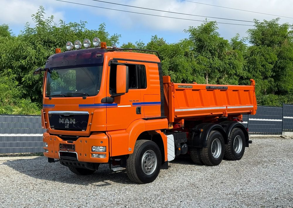 MAN * TGS 26.480 MAN * Kiper / Wywrotka * 6x4 * Sprowadzona * Bordmatik * Stan Perfekcyjny - Camion basculantă: Foto 2 MAN * TGS 26.480 MAN * Kiper / Wywrotka * 6x4 * Sprowadzona * Bordmatik * Stan Perfekcyjny - Camion basculantă: Foto 2