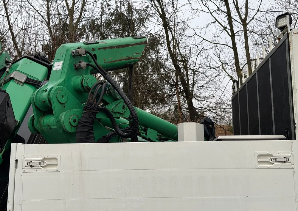 Camion platformă, Camion cu macara Mercedes-Benz * HDS Palfinger 150002 + FLY JIB PJ 170 * Mercedes Actros 8x6 * Dźwig * 40 TON * Wyciągarka * 35 Metrów * Kosz *: Foto 10