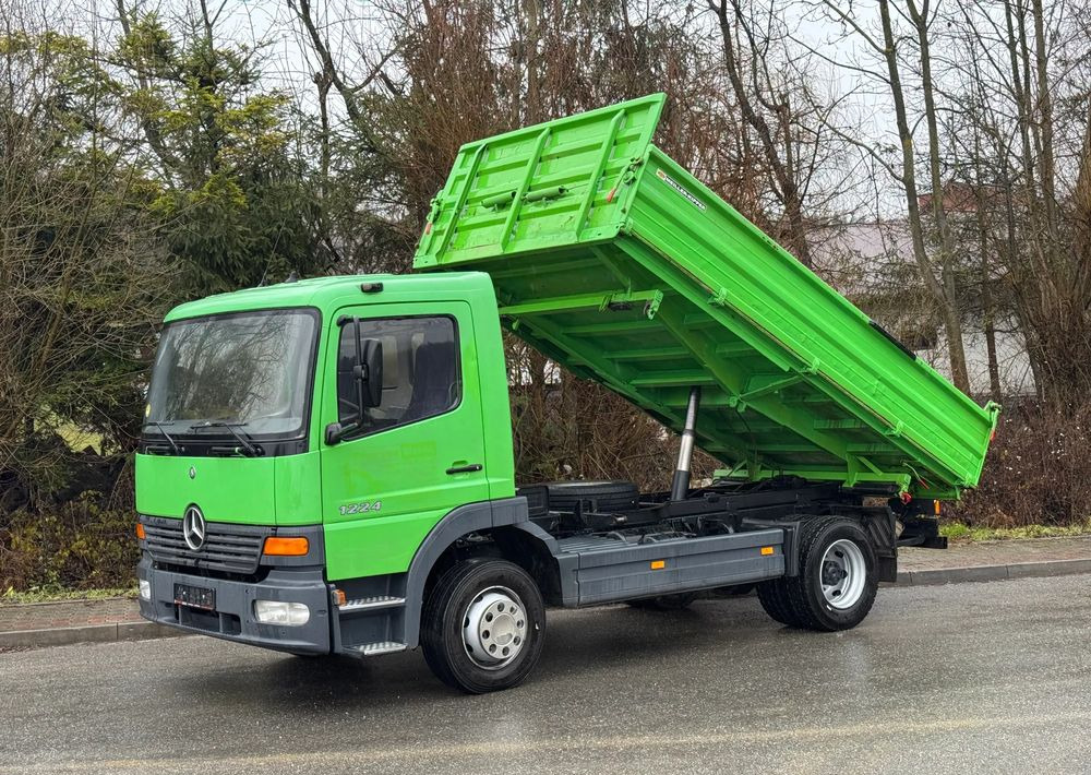 Mercedes-Benz * Mercedes ATEGO 1224 Kiper * Wywrotka MEILLER x3 * Bardzo Dobry Stan - Camion basculantă: Foto 1 Mercedes-Benz * Mercedes ATEGO 1224 Kiper * Wywrotka MEILLER x3 * Bardzo Dobry Stan - Camion basculantă: Foto 1