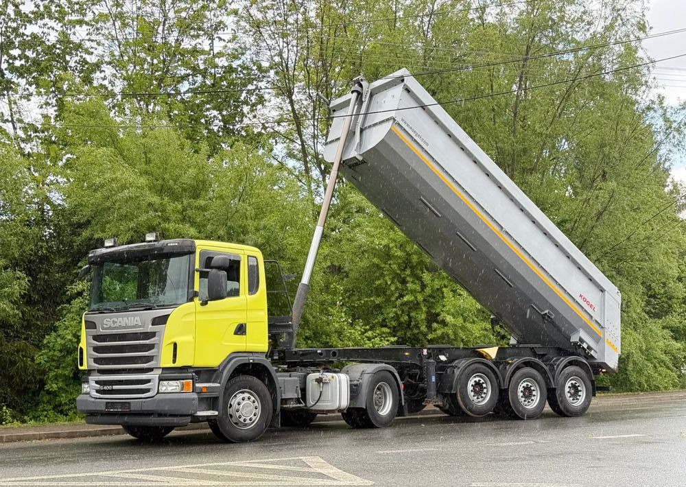 Scania * Zestaw * Scania G400 + Naczepa Kogel Kiper Wywrotka * Sprowadzony * Bardzo Dobry Stan * - Camion basculantă: Foto 1 Scania * Zestaw * Scania G400 + Naczepa Kogel Kiper Wywrotka * Sprowadzony * Bardzo Dobry Stan * - Camion basculantă: Foto 1