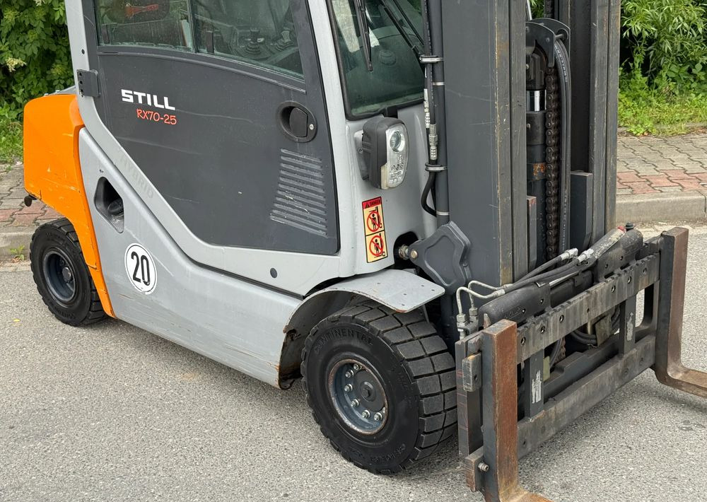 Still * Sprowadzony * Still RX 70-25 Triplex * Wózek Widłowy * Stan Idealny * - Electrostivuitor: Foto 3 Still * Sprowadzony * Still RX 70-25 Triplex * Wózek Widłowy * Stan Idealny * - Electrostivuitor: Foto 3