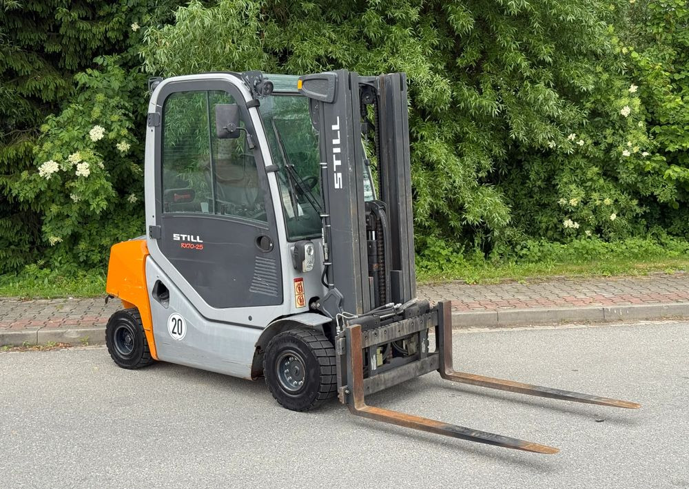 Still * Sprowadzony * Still RX 70-25 Triplex * Wózek Widłowy * Stan Idealny * - Electrostivuitor: Foto 2 Still * Sprowadzony * Still RX 70-25 Triplex * Wózek Widłowy * Stan Idealny * - Electrostivuitor: Foto 2