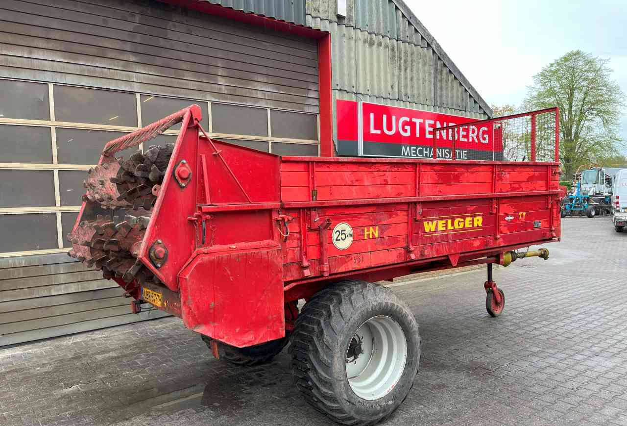 Welger LS 300 mestverspreider, mestwagen, meststrooier, vaste mest, mestverwerking - Maşină de împrăştiat gunoi de grajd: Foto 5 Welger LS 300 mestverspreider, mestwagen, meststrooier, vaste mest, mestverwerking - Maşină de împrăştiat gunoi de grajd: Foto 5
