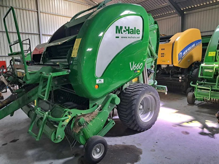 Mchale V660 - Presă baloţi rotunzi: Foto 1 Mchale V660 - Presă baloţi rotunzi: Foto 1