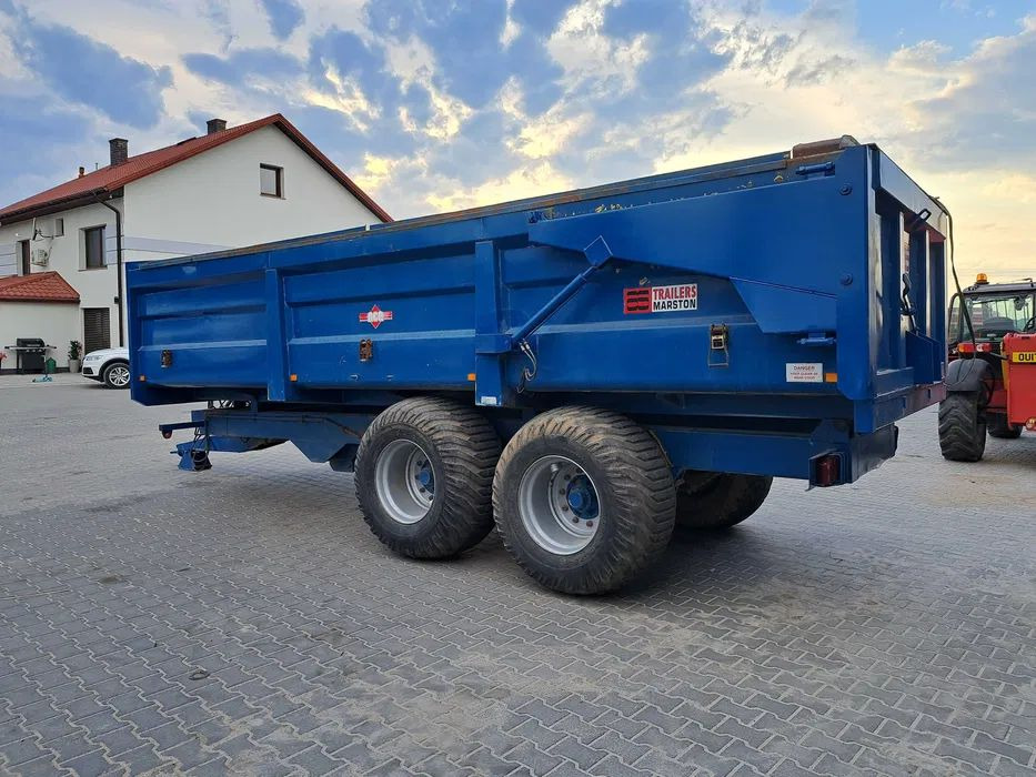 Przyczepa skorupowa Marston 14 ton - Remorcă agricolă: Foto 4 Przyczepa skorupowa Marston 14 ton - Remorcă agricolă: Foto 4