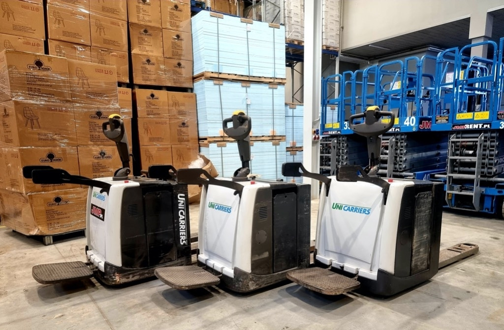 UniCarriers PMR200 - Transpalet la mare înălţime: Foto 3 UniCarriers PMR200 - Transpalet la mare înălţime: Foto 3