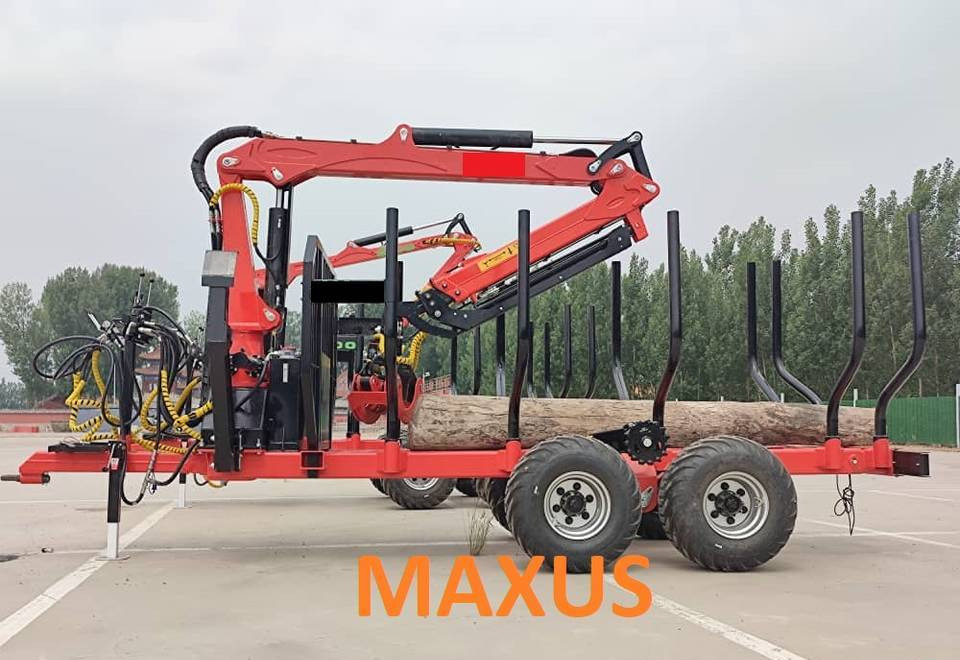 NEW MAXUS 12T Forest Trailer 2T Crane Warranty | НОВА Лісова причепа 12Т з Краном 2Т MAXUS Гарантія - Remorcă forestieră: Foto 5 NEW MAXUS 12T Forest Trailer 2T Crane Warranty | НОВА Лісова причепа 12Т з Краном 2Т MAXUS Гарантія - Remorcă forestieră: Foto 5