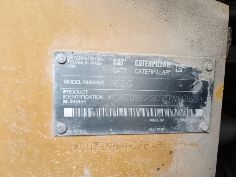 Încărcător frontal pe pneuri Caterpillar 962G 1: Foto 11