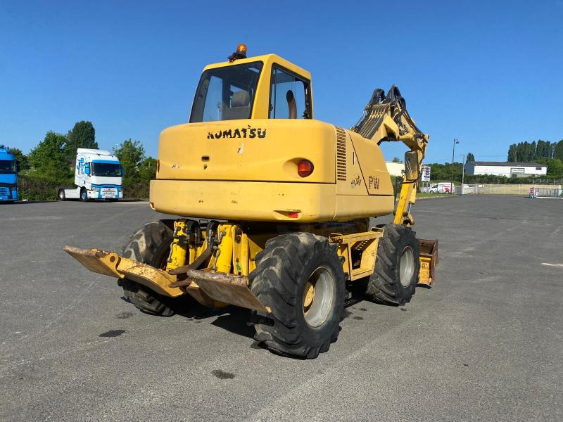 Komatsu PW95 - Excavator pe roţi: Foto 4 Komatsu PW95 - Excavator pe roţi: Foto 4