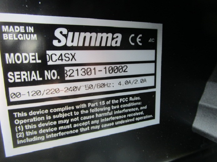 Mașină de tăiat hârtie DRUCK- UND SCHNEID-MASCHINE SUMMA DC4SX: Foto 11