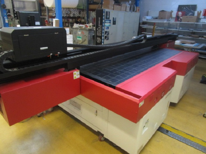 Mașină de tipar digital FLACHBETT-UV-GROSSFORMATDRUCKER AGFA ANAPURNA M2540 FB: Foto 9